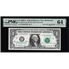 Image 1 : 1969A $1 Federal Reserve Note PMG Choice Uncirculated 64 Dual Courtesy Autograph