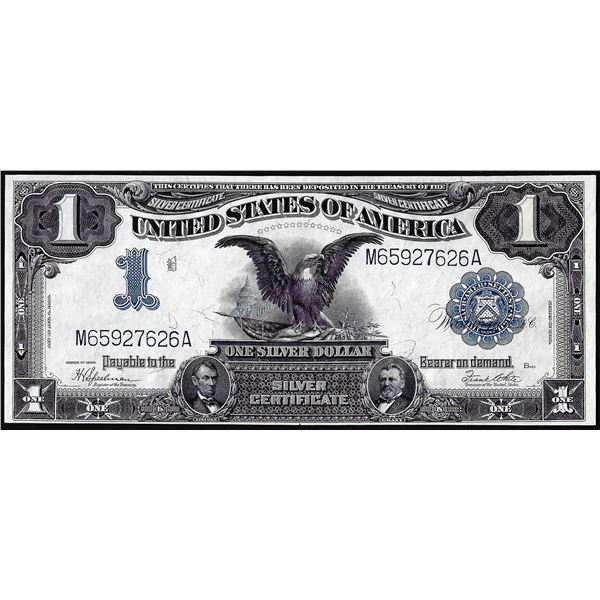 1899 $1 Black Eagle Silver Certificate Note