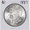 Image 1 : 1887 $1 Morgan Silver Dollar Coin