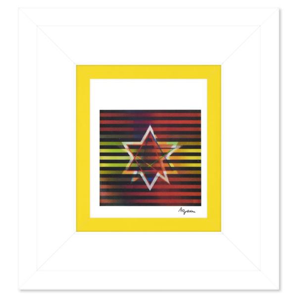 Yaacov Agam Limited Edition Mixed Media On Board