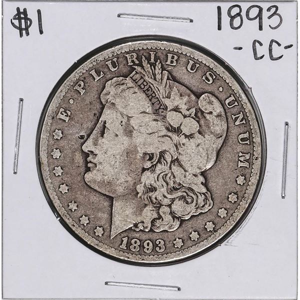 1893-CC $1 Morgan Silver Dollar Coin