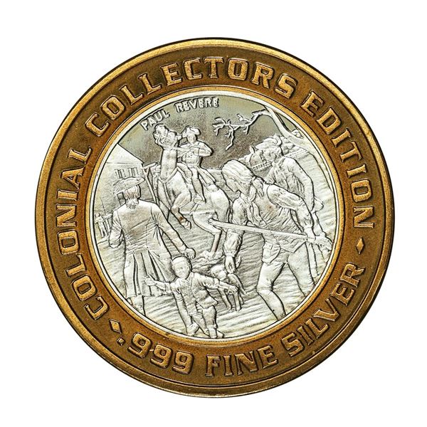 .999 Fine Silver Foxwoods Resort Casino $10 Limited Edition Gaming Token