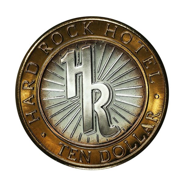 .999 Silver Hard Rock Hotel & Casino Las Vegas, NV $10 Limited Edition Gaming Token