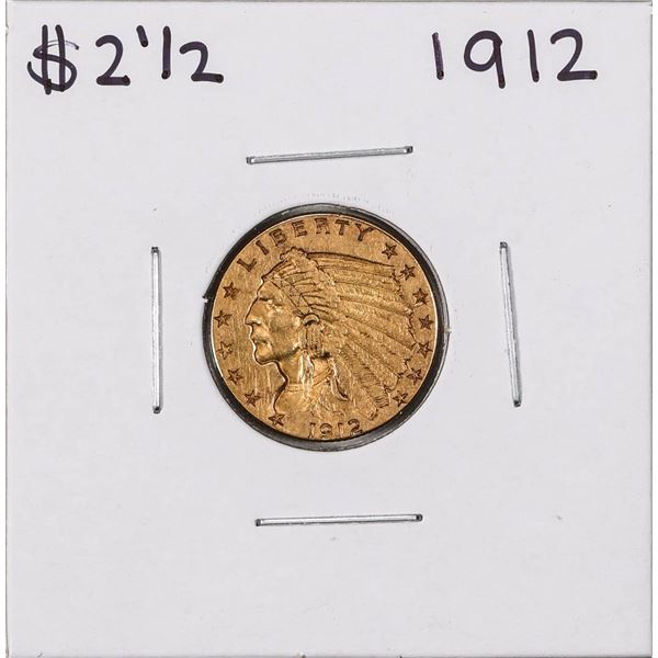 1912 $2 1/2 Indian Head Quarter Eagle Gold Coin