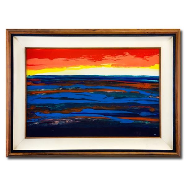 Wyland "Natures Colors" Original Acrylic on Board