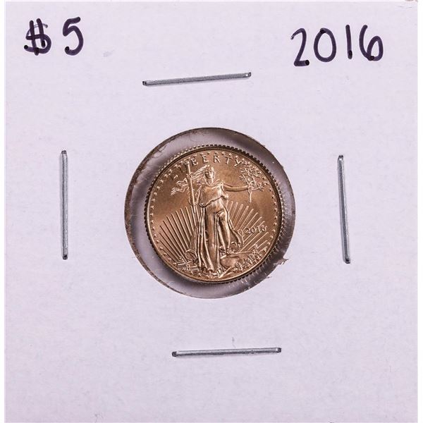 2016 $5 American Gold Eagle Coin