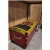 Image 4 : Wooden Chest on Wheels (Calgary Flames Logo)