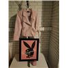 Image 1 : Pink Streetwear Society Jacket (L) - Flask - Framed Playmate Wall Hanging