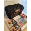 Image 2 : Multi-Pouch Travel Bag with VHS Movies