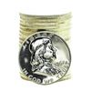 Image 1 : Roll of (20) Proof 1962 Franklin Half Dollar Coins