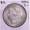 Image 1 : 1884-S $1 Morgan Silver Dollar Coin