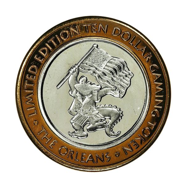 .999 Silver The Orleans Hotel & Casino Las Vegas, NV $10 Casino Token Limited Edition