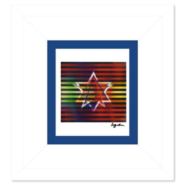 Yaacov Agam Limited Edition Mixed Media On Board