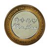 Image 1 : .999 Silver Hard Rock Hotel Las Vegas, Nevada $10 Casino Limted Edition Gaming Token