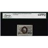 Image 1 : 1863 2nd Issue 10 Cents Fractional Currency Note Fr.1283 Legacy Very Choice New 64PPQ