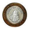 Image 1 : .999 Silver Four Queens Casino Hotel Las Vegas, NV $10 Limited Edition Gaming Token