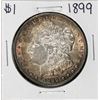 Image 1 : 1899 $1 Morgan Silver Dollar Coin Nice Toning
