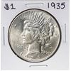 Image 1 : 1935 $1 Peace Silver Dollar Coin