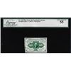 Image 1 : 1862 First Issue 10 Cent Fractional Currency Note Fr.1242 Legacy Choice About New 55