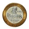 Image 2 : .999 Fine Silver Harrah's Las Vegas, Nevada $10 Casino Limited Edition Gaming Token