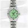 Image 3 : Rolex Ladies Stainless Steel Diamond Datejust Wristwatch