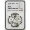 Image 1 : 1983Mo Mexico 1 Onza Libertad Silver Coin NGC MS66