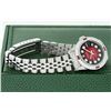 Image 6 : Rolex Ladies Stainless Steel Diamond and Ruby Datejust Wristwatch