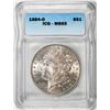Image 1 : 1884-O $1 Morgan Silver Dollar Coin ICG MS65