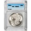 Image 1 : 1921 $1 Morgan Silver Dollar Coin ICG MS65