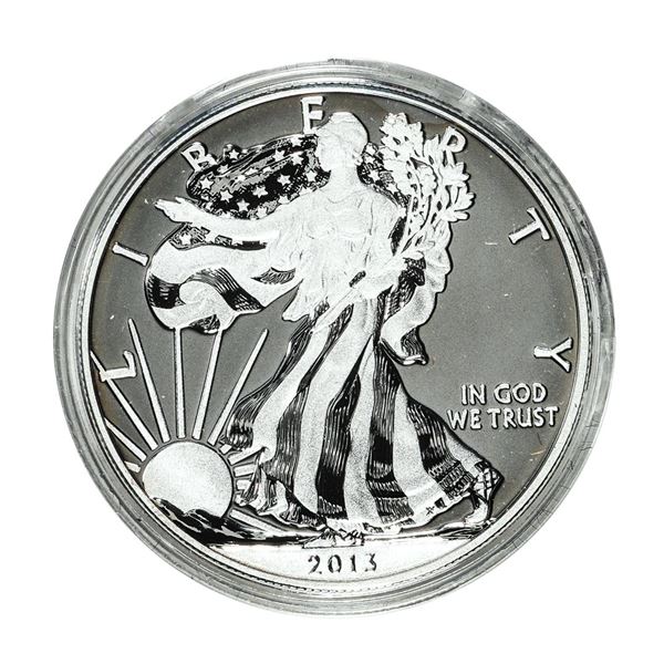 2013-W $1 Enhanced Finish American Silver Eagle Coin