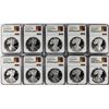 Image 7 : 1986-2016 $1 Proof American Silver Eagle (30) Coin Set NGC PF69 Ultra Cameo w/ Box