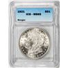 Image 1 : 1921 $1 Morgan Silver Dollar Coin ICG MS65