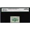 Image 1 : 1862 First Issue 10 Cent Fractional Currency Note Fr.1242 Very Fine 35PPQ