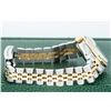 Image 5 : Rolex Ladies Two Tone Green Vignette Diamond & Emerald Datejust Wristwatch