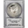 Image 2 : 1998-P $1 Proof American Silver Eagle Coin PCGS PR69DCAM Edmund Moy Signature