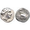 Image 1 : ANCIENT COINS. Greek. Euboea, Histiaia (2nd Century BC), Silver Tetrobol, head of the nymp