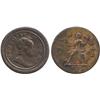 Image 1 : BRITISH COINS. George I, Farthing, second issue, 1719, laureate and cuirassed bust right, 