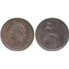 Image 1 : BRITISH COINS. George IV, Penny, 1825, laureate head left, date below, rev Britannia seate