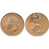 Image 1 : BRITISH COINS. George IV, Halfpenny, 1826, laureate head left, date below, rev Britannia s