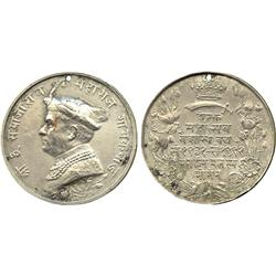 WORLD COINS. INDIA. Medals. Baroda, Sayaji Rao, VS 1931-1991, Diamond Jubilee Medal, in cu