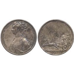 COMMEMORATIVE MEDALS. BRITISH HISTORICAL MEDALS. George I, Escape of Princess Clementina f