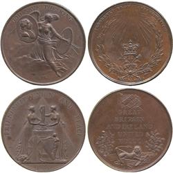 COMMEMORATIVE MEDALS. BRITISH HISTORICAL MEDALS. George III (1760-1820), Copper Medals (2)