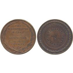 COMMEMORATIVE MEDALS. BRITISH HISTORICAL MEDALS. Yorkshire Assizes, Copper Magistrates’ Pa