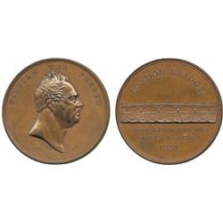 COMMEMORATIVE MEDALS. BRITISH HISTORICAL MEDALS. William IV, Opening of London Bridge 1831