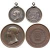 Image 1 : COMMEMORATIVE MEDALS. BRITISH HISTORICAL MEDALS. Victoria, Visit to Antwerp, Copper Medal,