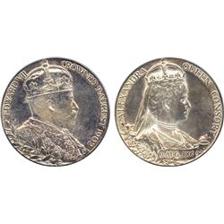 COMMEMORATIVE MEDALS. BRITISH HISTORICAL MEDALS. Edward VII, Coronation, Silver Medal, 190