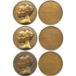 COMMEMORATIVE MEDALS. BRITISH HISTORICAL MEDALS. Hommage to Edith Cavell (1865-1915), and 