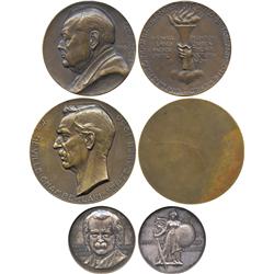 COMMEMORATIVE MEDALS. BRITISH HISTORICAL MEDALS. Politics, David Lloyd George, Silver Meda