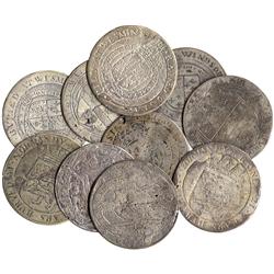 COMMEMORATIVE MEDALS. OTHER BRITISH MEDALS. Simon de Passe Silver Counters (10) standing f