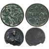 Image 1 : WORLD MEDALS. ITALY. The Annunciation, cast Bronze Medal, the Angel Gabriel stands before 